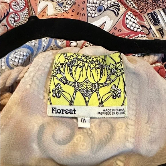 Anthropologie Castle Lake Multicolor Halter Dress - Picture 7 of 7